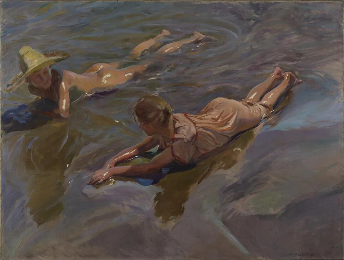 Idilio en el mar, de Joaquín Sorolla