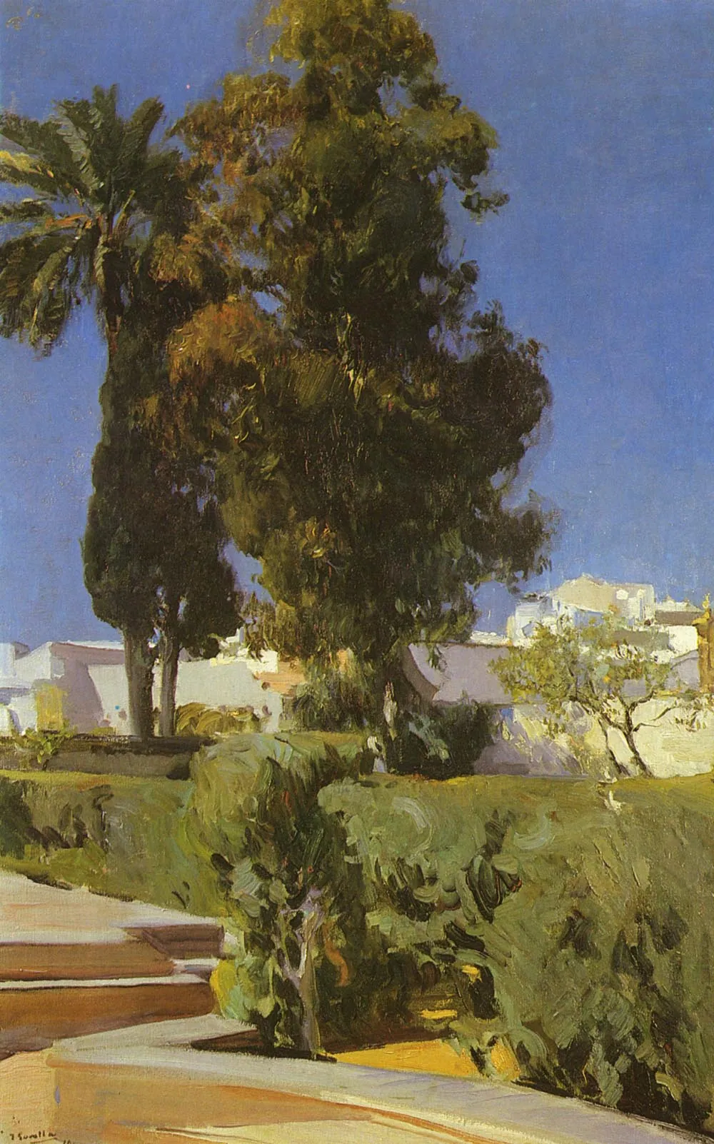 Jardines del Alcázar de Sevilla, de Joaquín Sorolla