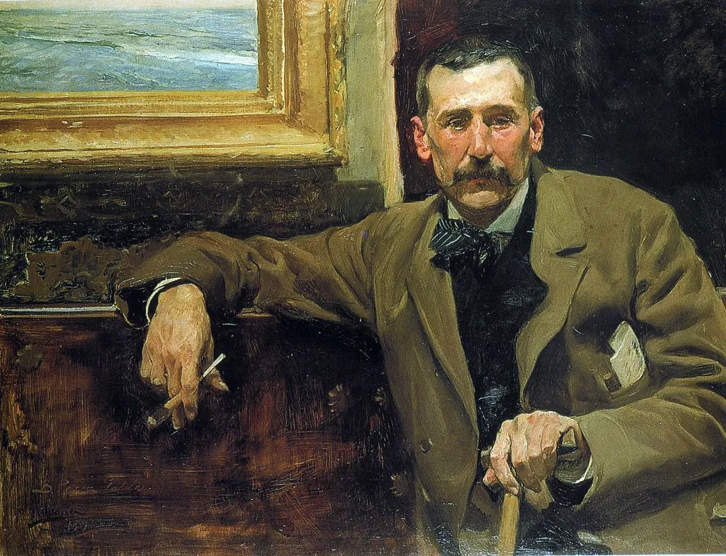 Retrato de Benito Pérez Galdós, de Joaquín Sorolla