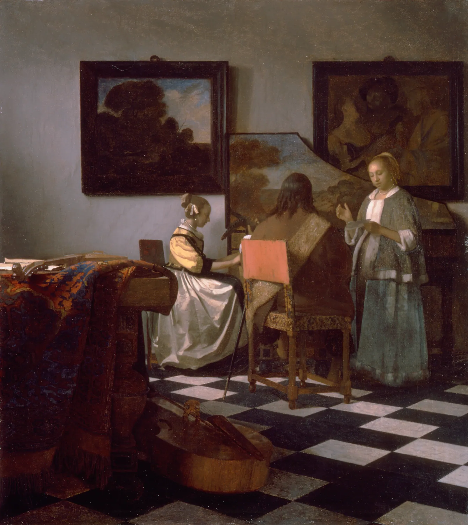 El concierto, de Johannes Vermeer
