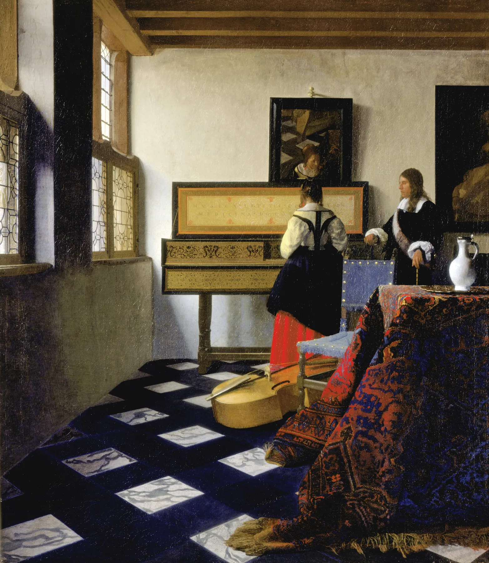 La lección de música, de Johannes Vermeer