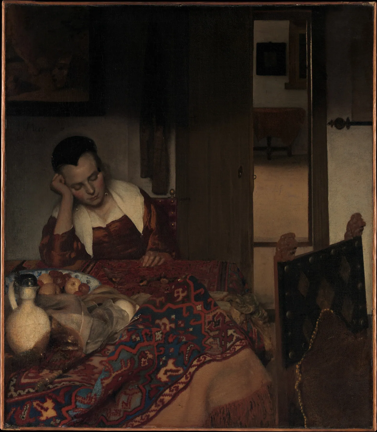 Sirvienta dormida, de Johannes Vermeer