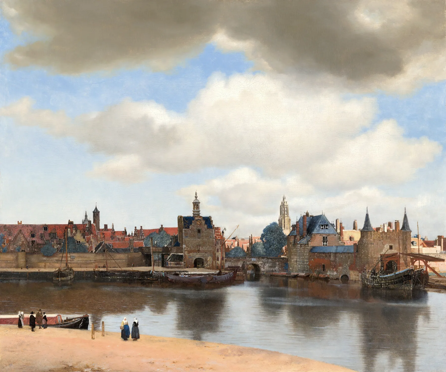 Vista de Delft, de Johannes Vermeer