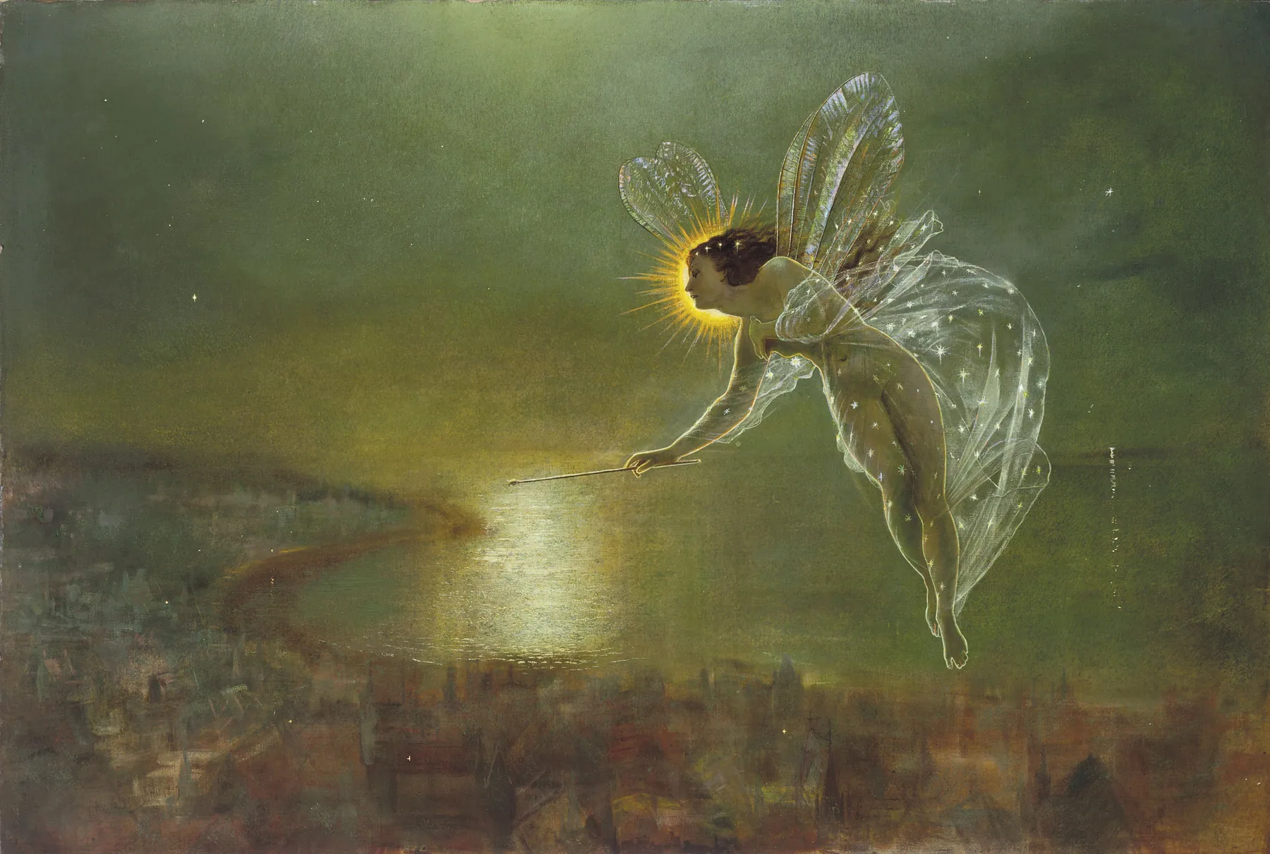 Espíritu de la noche, de John Atkinson Grimshaw