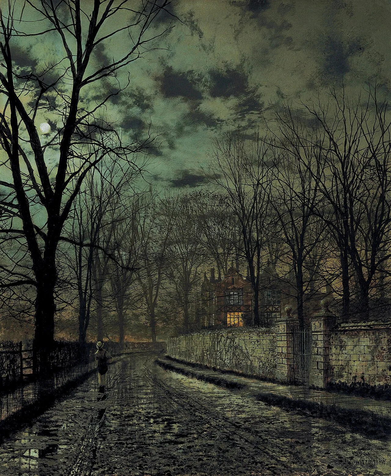 Tarde de noviembre, de John Atkinson Grimshaw