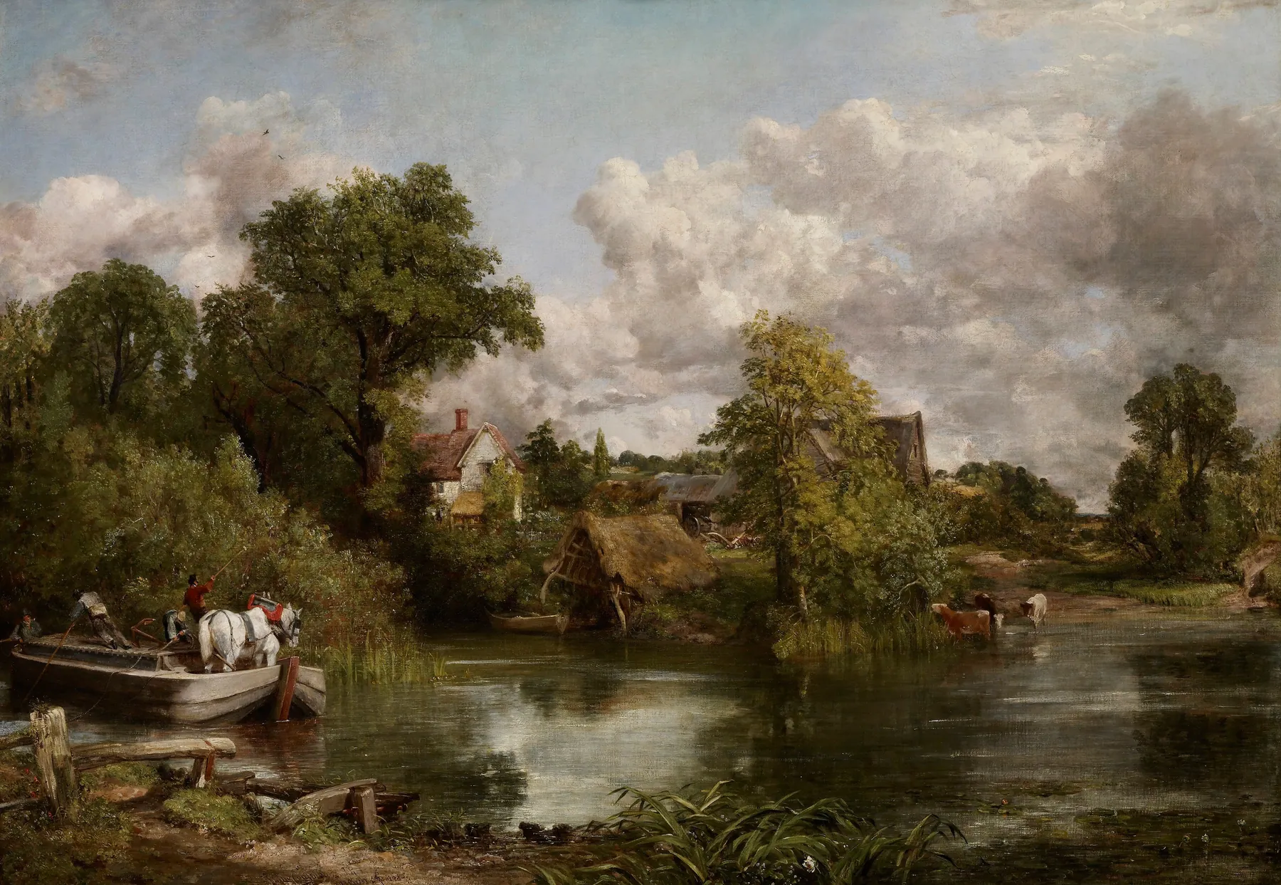 El caballo blanco, de John Constable