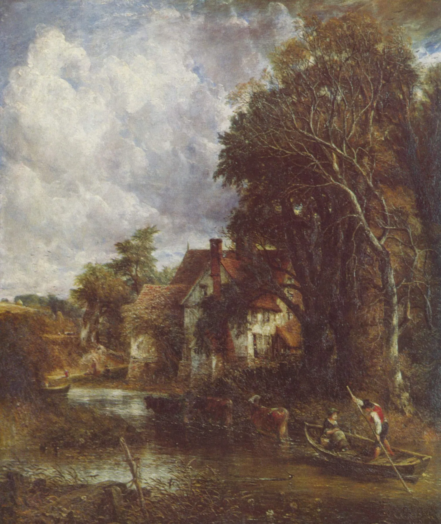 Granja en el valle, de John Constable