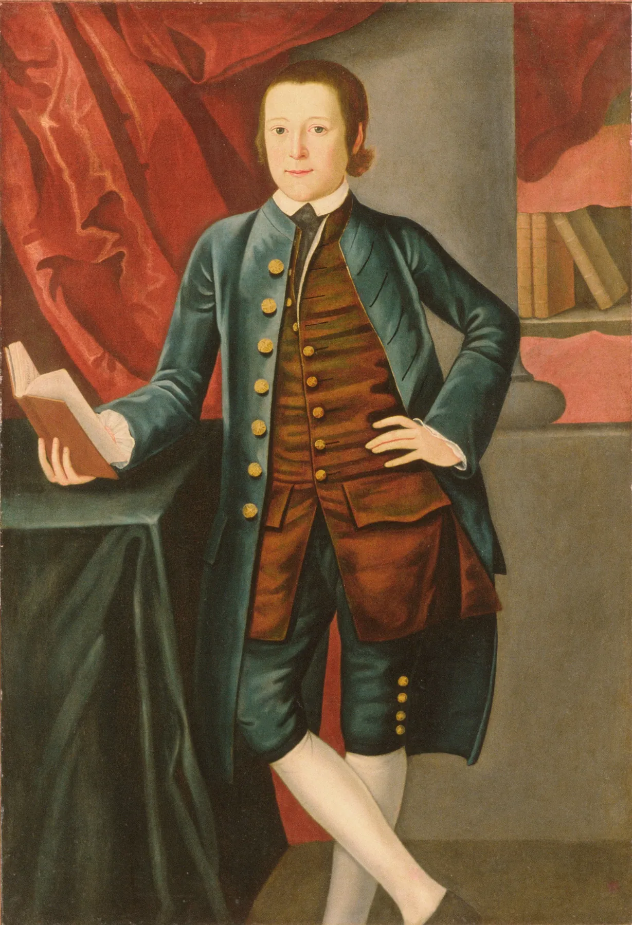 Niño de la familia Crossfield (posiblemente Richard Crossfield), de John Durand