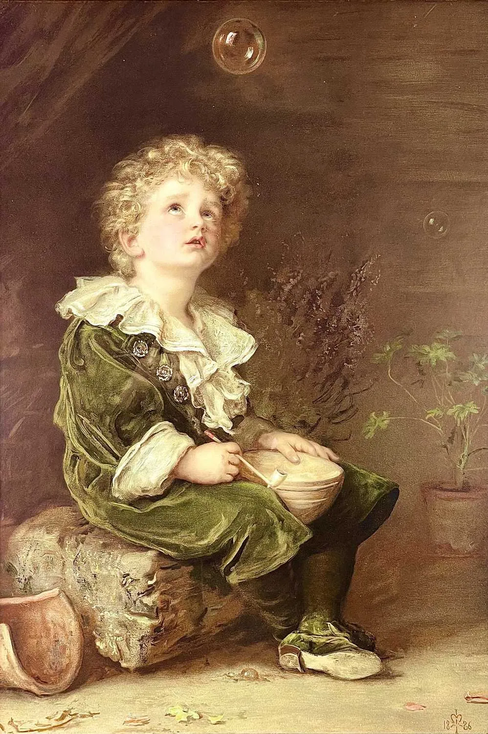 Burbujas, de John Everett Millais