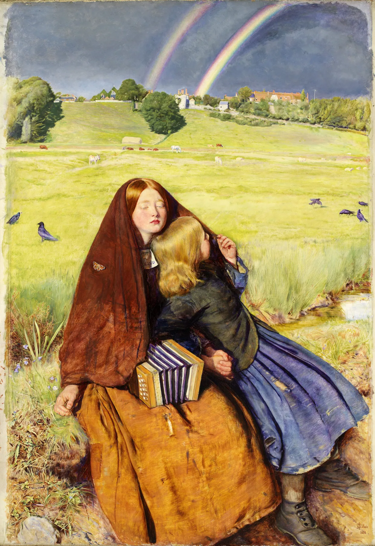 La chica ciega, de John Everett Millais