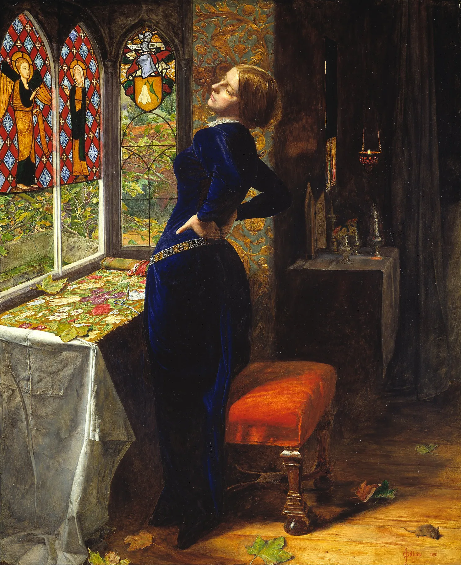 Mariana, de John Everett Millais