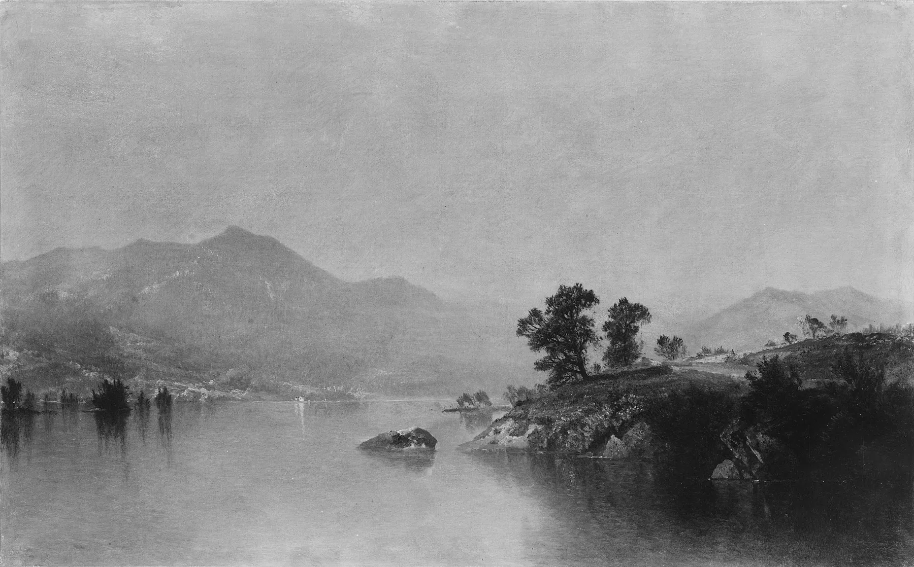 Lago George, Nueva York, de John Frederick Kensett