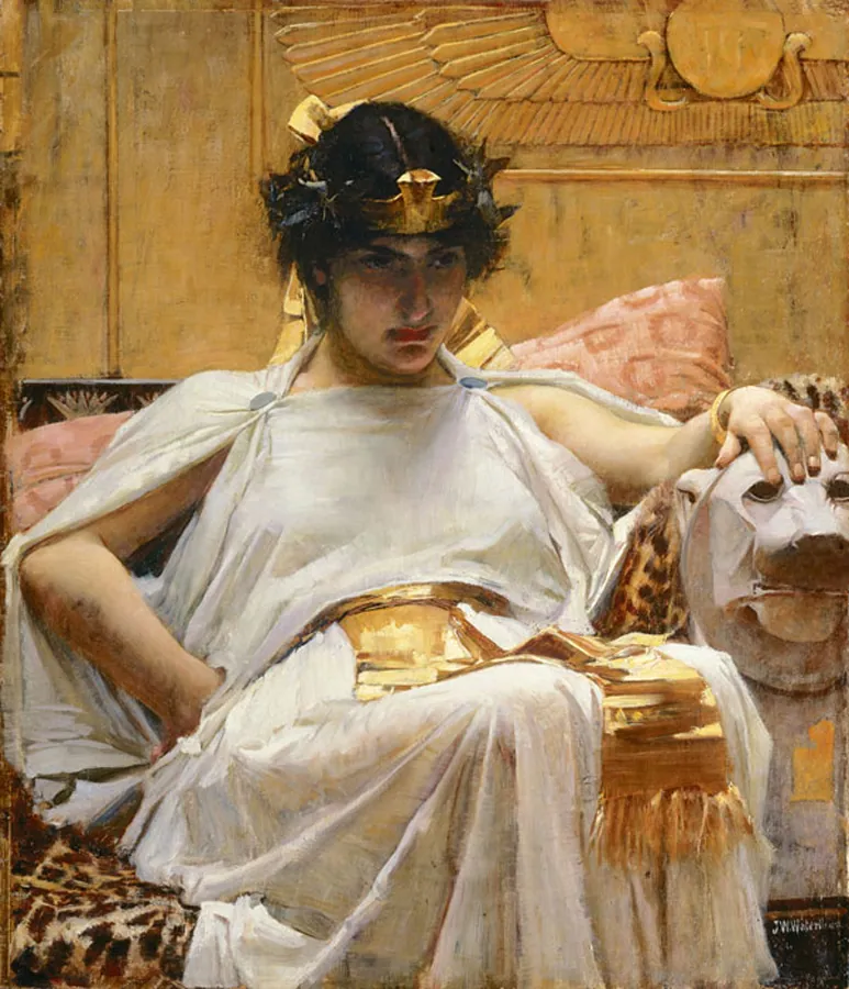 Cleopatra, de John William Waterhouse