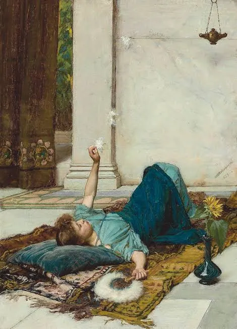 Dulce nada, de John William Waterhouse