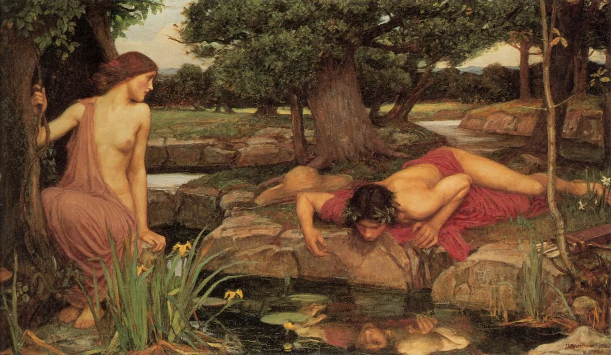 Eco y Narciso, de John William Waterhouse