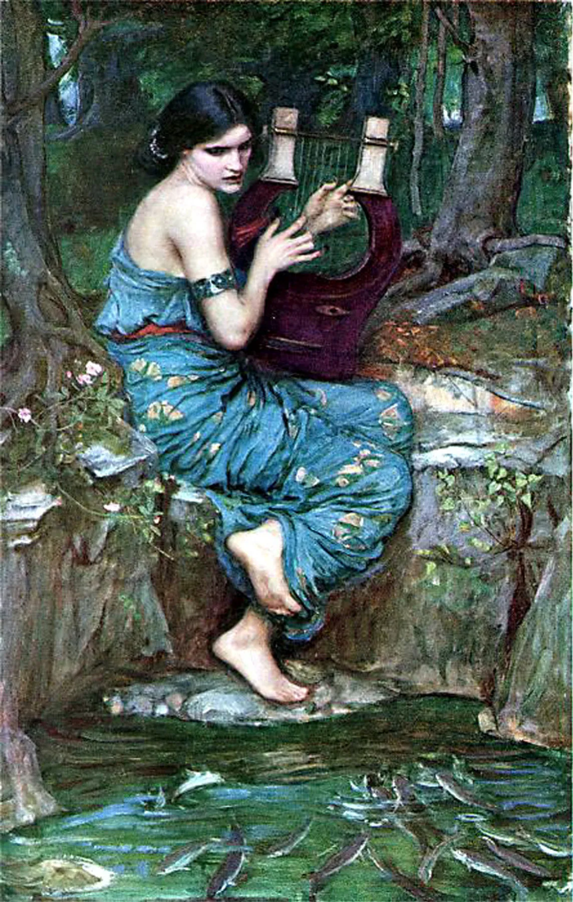 La encantadora, de John William Waterhouse