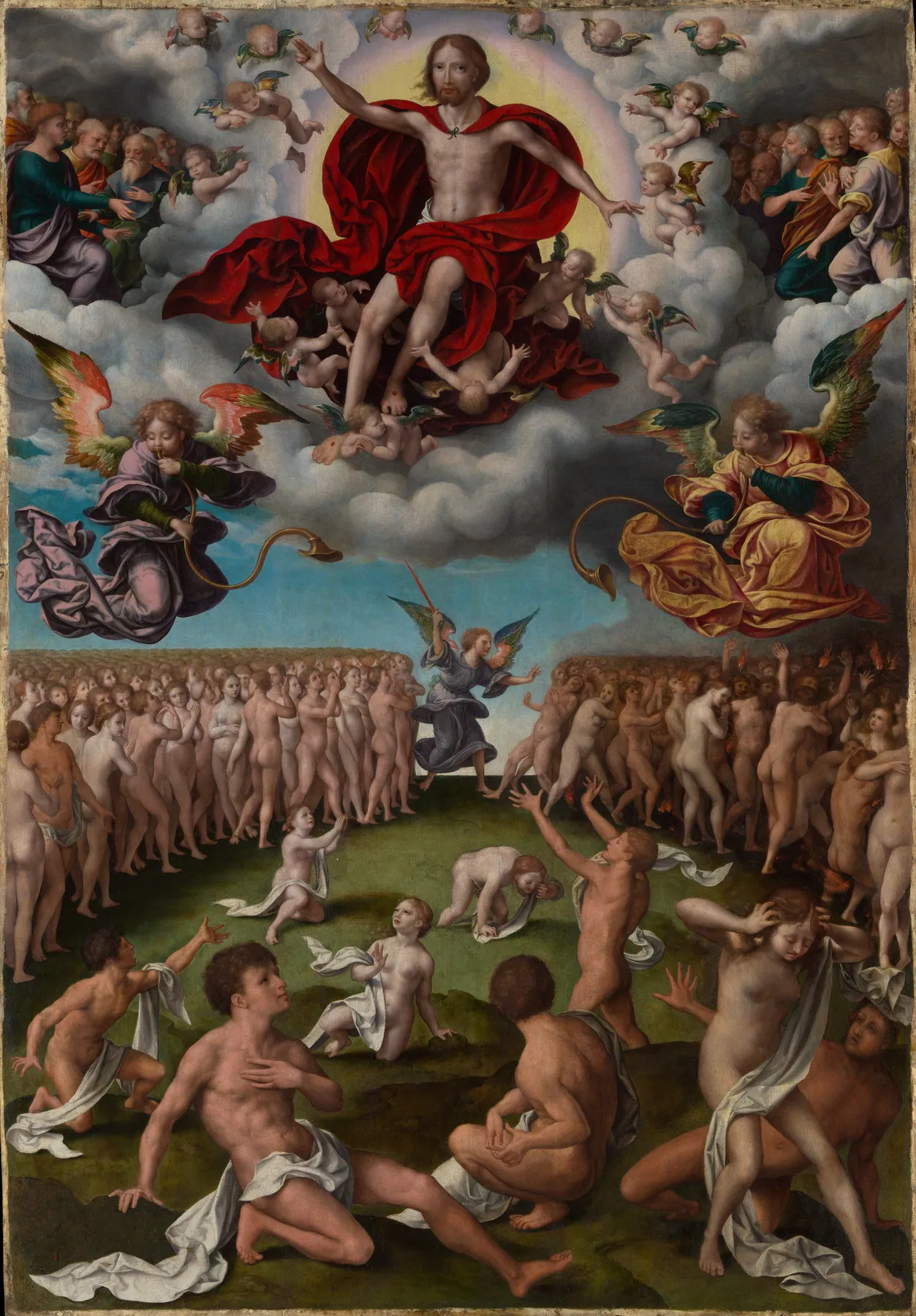El Juicio Final, de Joos van Cleve