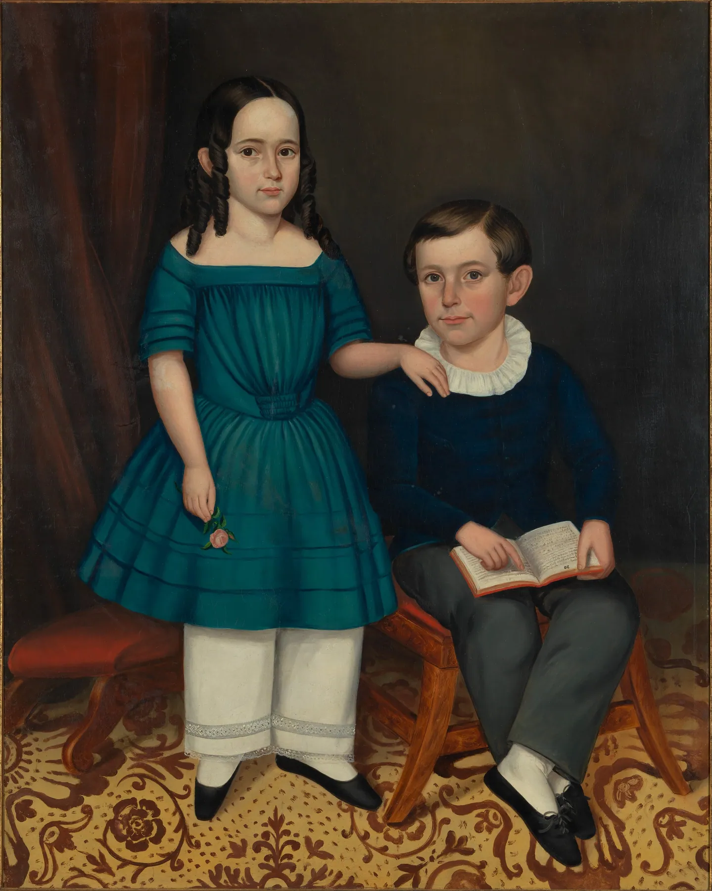 John y Louisa Stock, de Joseph Whiting Stock