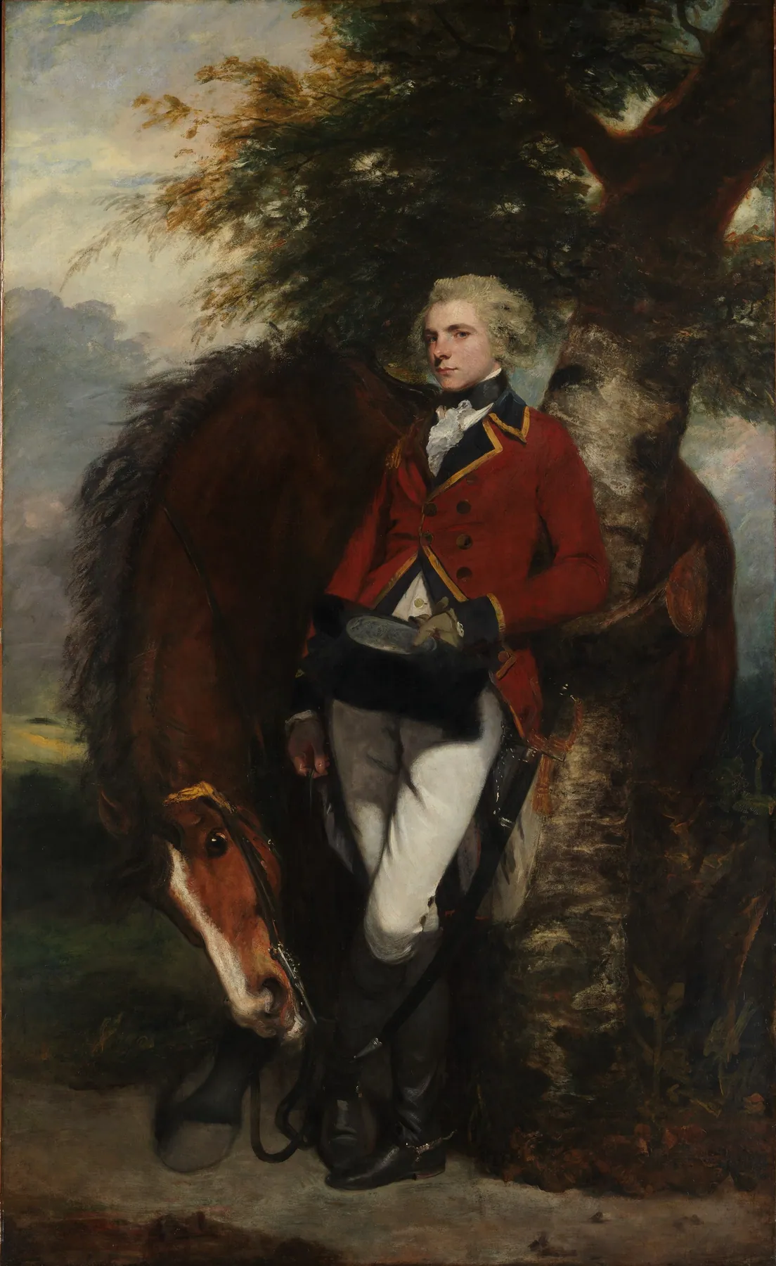 Capitán George K. H. Coussmaker (1759–1801), de Joshua Reynolds
