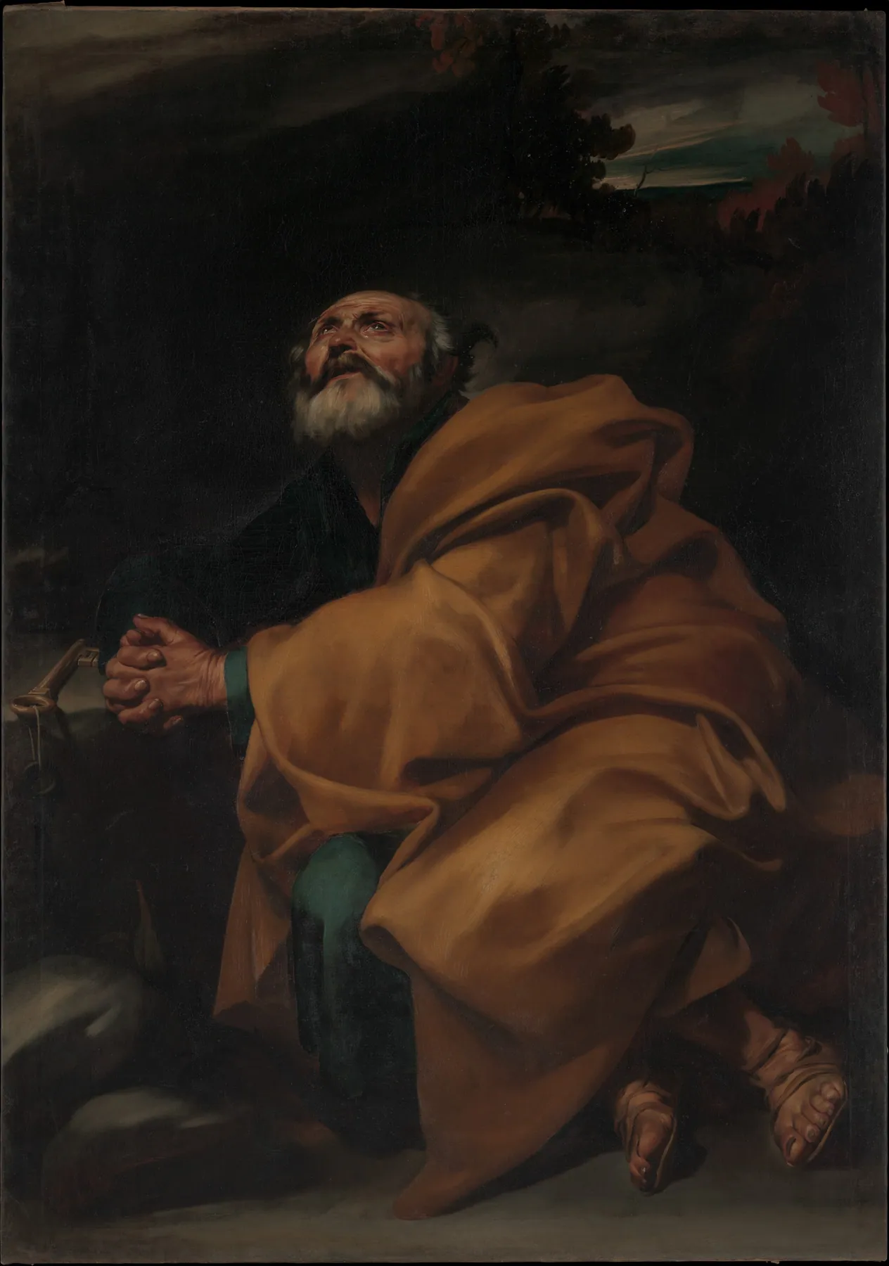 Las lágrimas de San Pedro, de Jusepe de Ribera