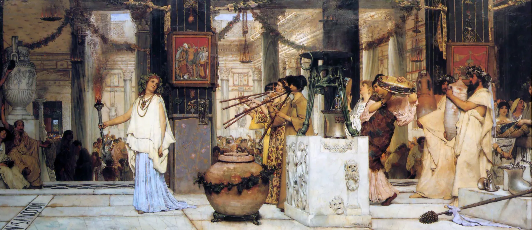 Un festival de la vendimia, de Lawrence Alma-Tadema