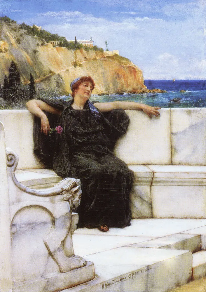 Un lugar de descanso, de Lawrence Alma-Tadema