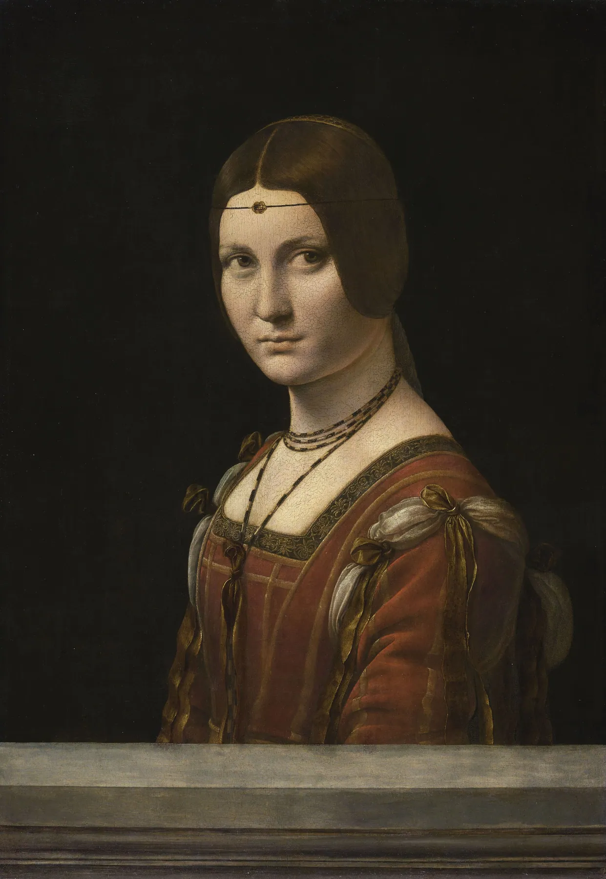 La Belle Ferronnière, de Leonardo da Vinci