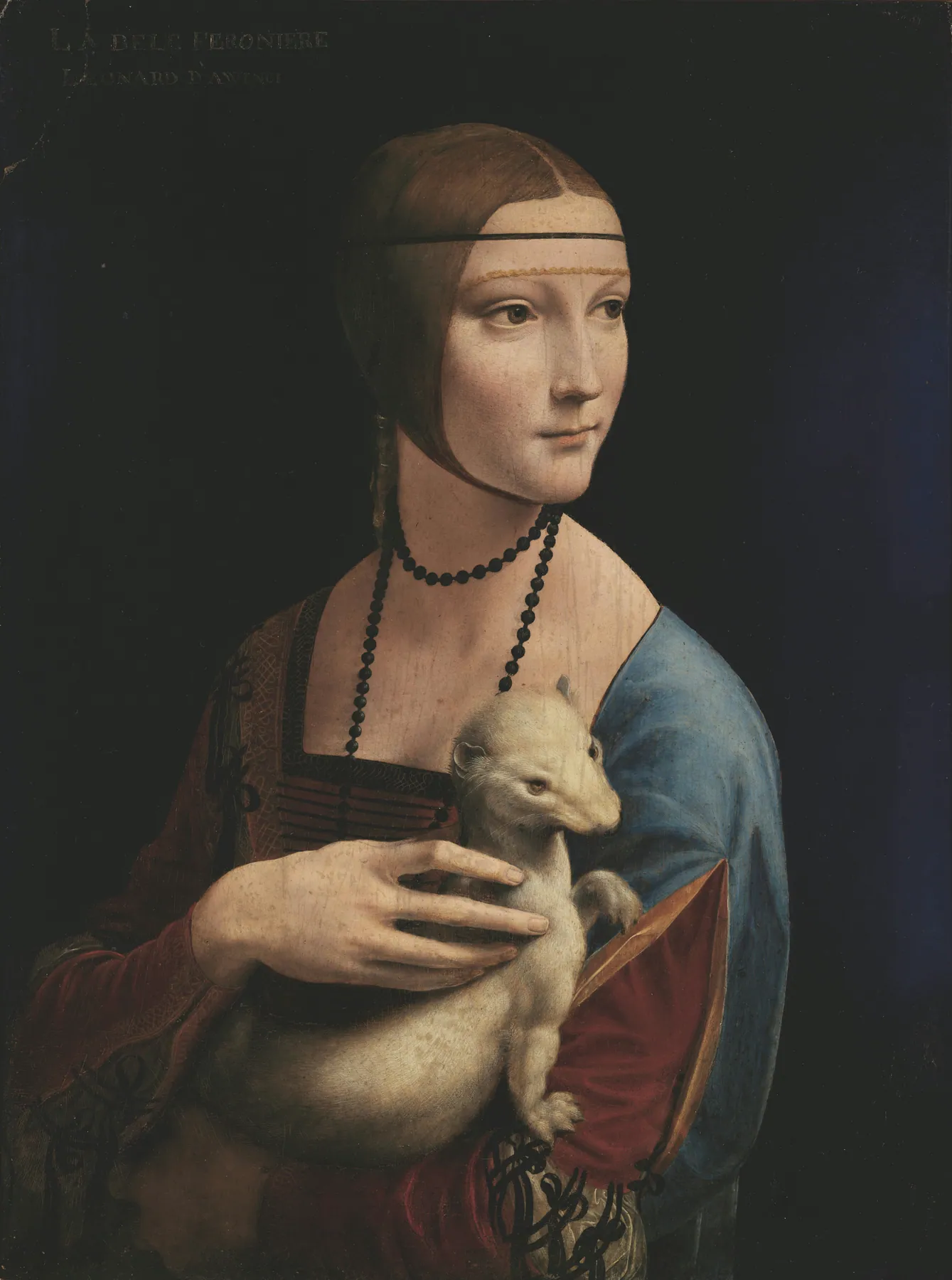 La dama del armiño, de Leonardo da Vinci