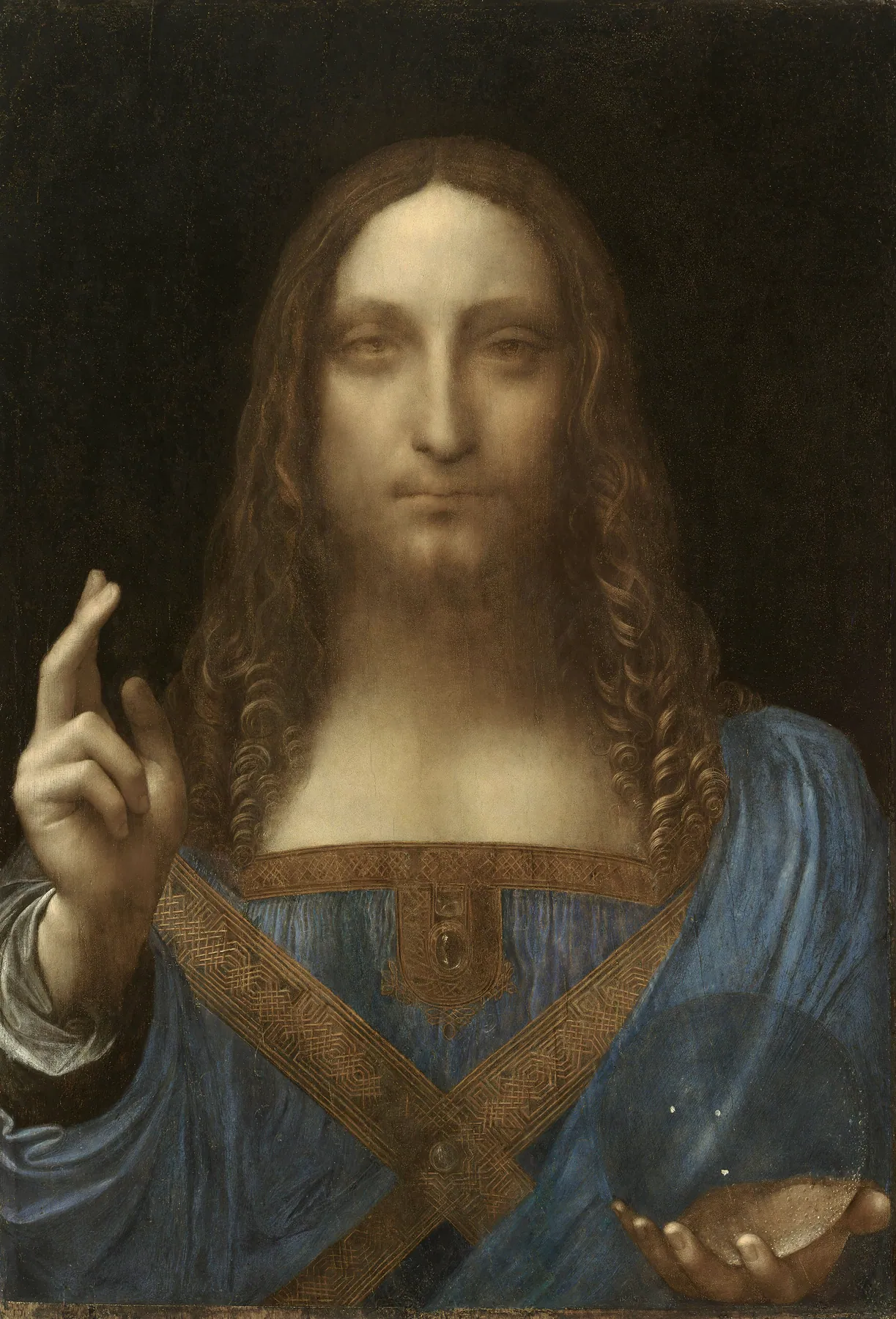 Salvator Mundi, de Leonardo da Vinci