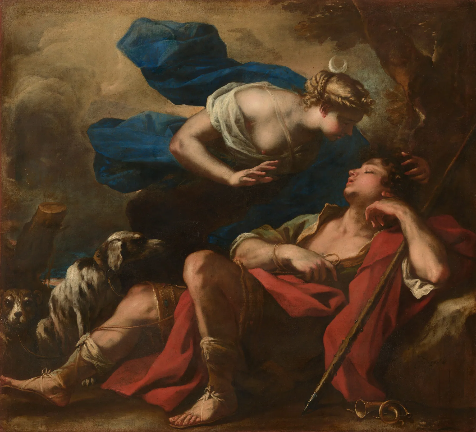 Diana y Endimión, de Luca Giordano