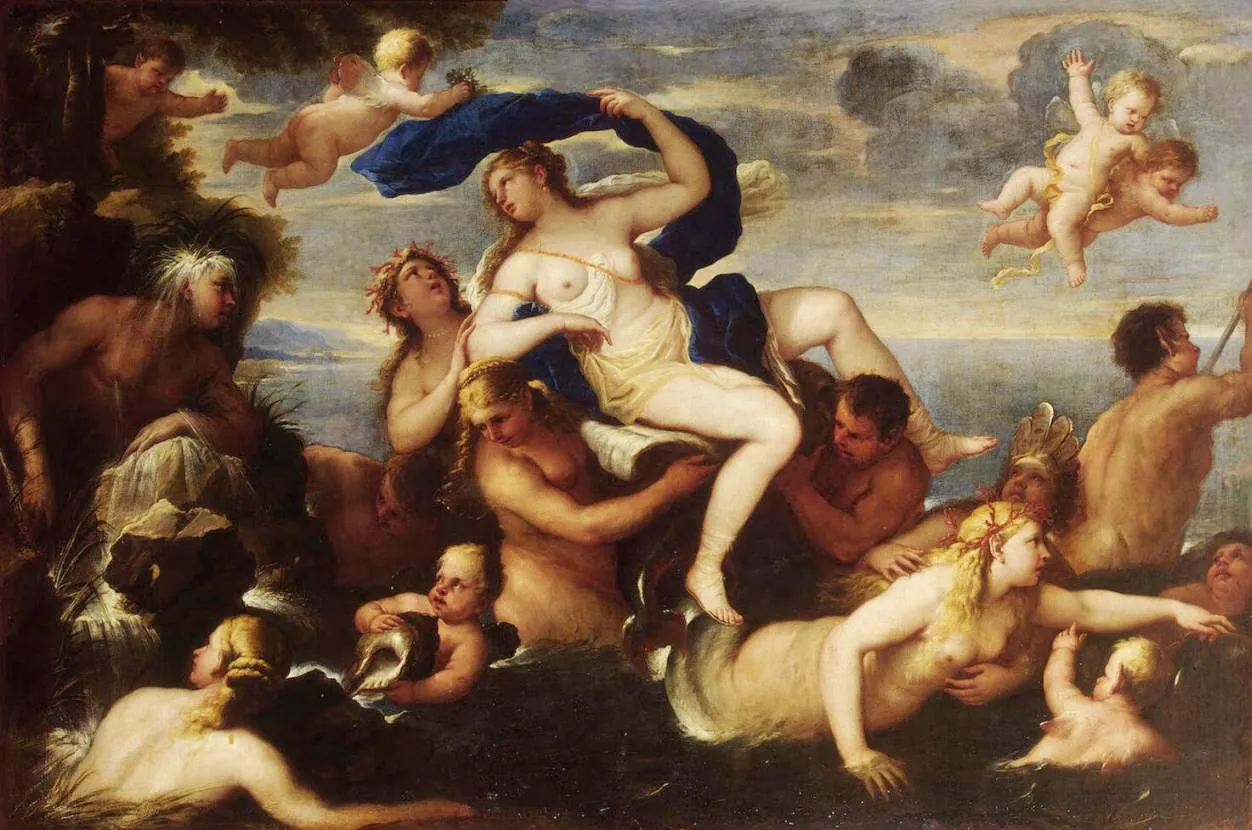 Triunfo de Galatea, de Luca Giordano