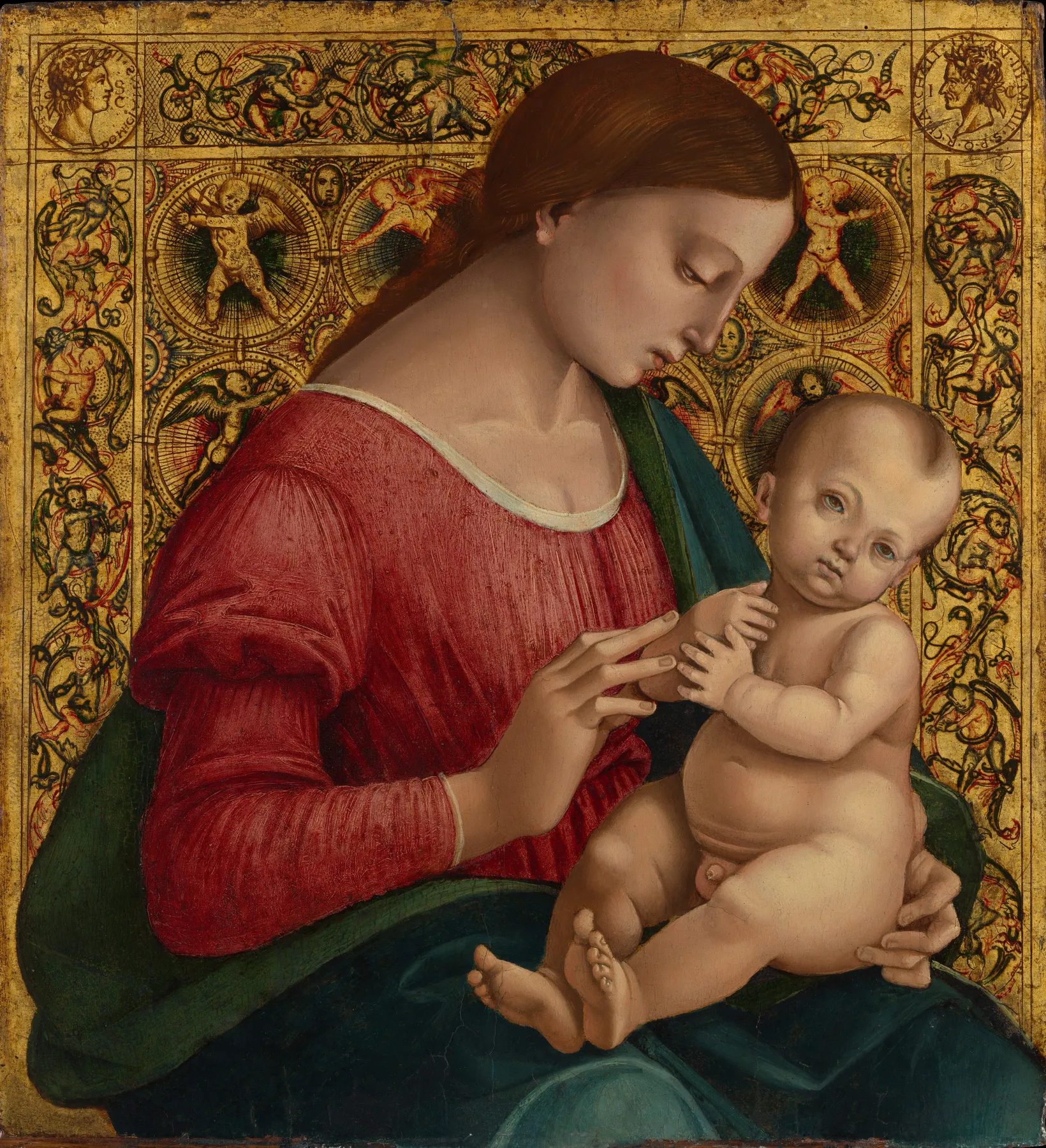 Virgen con el Niño, de Luca Signorelli