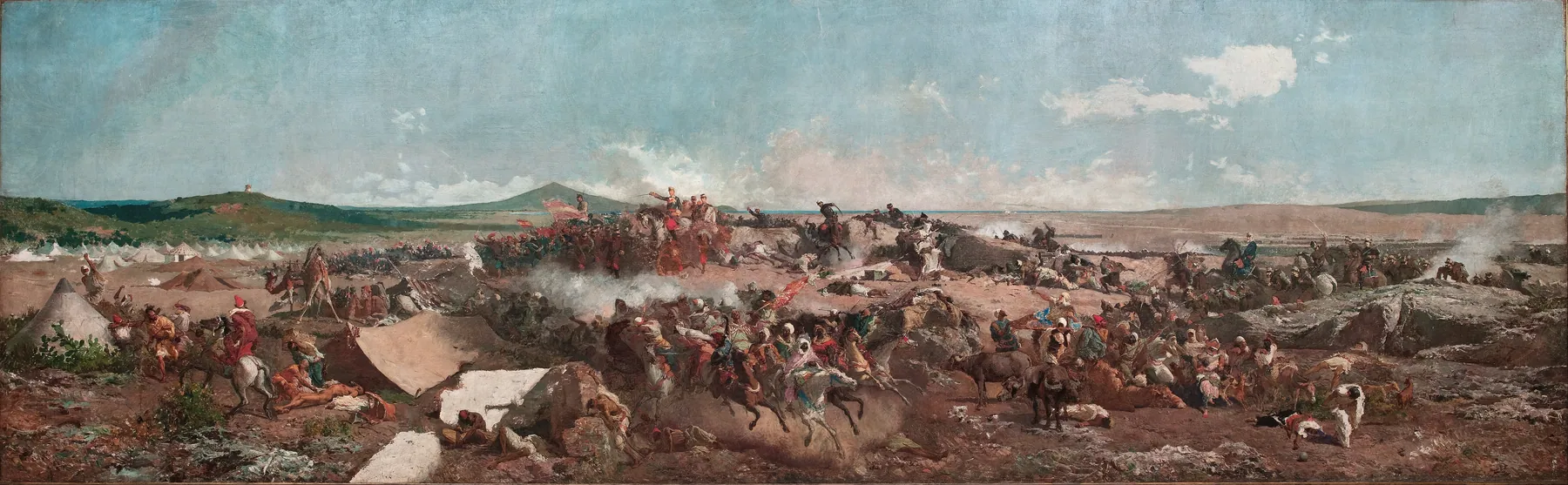 Boceto de la batalla de Tetuán, de Marià Fortuny