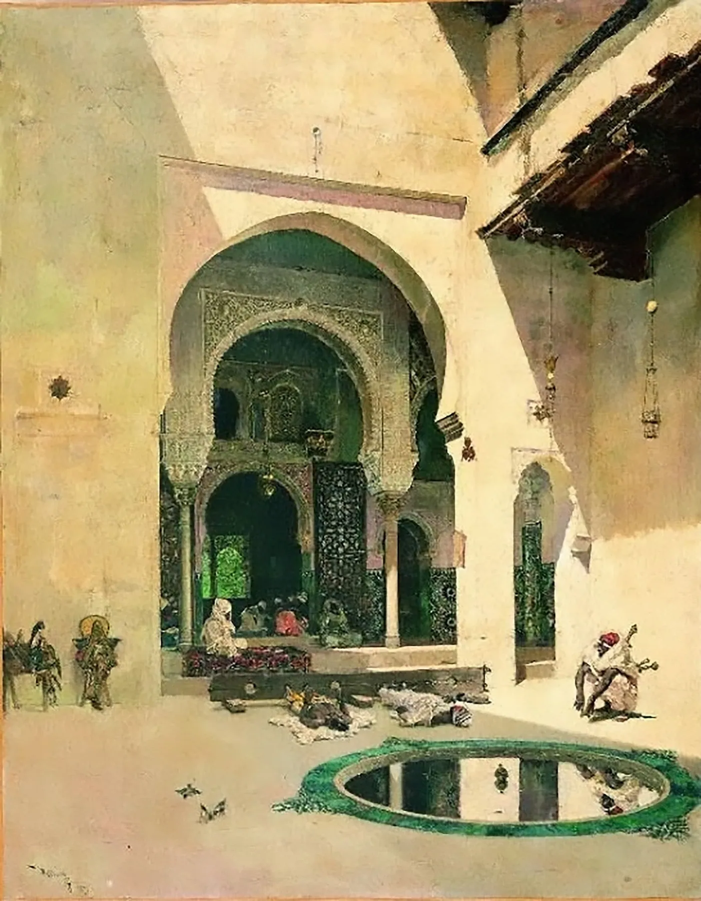 El tribunal de la Alhambra, de Marià Fortuny