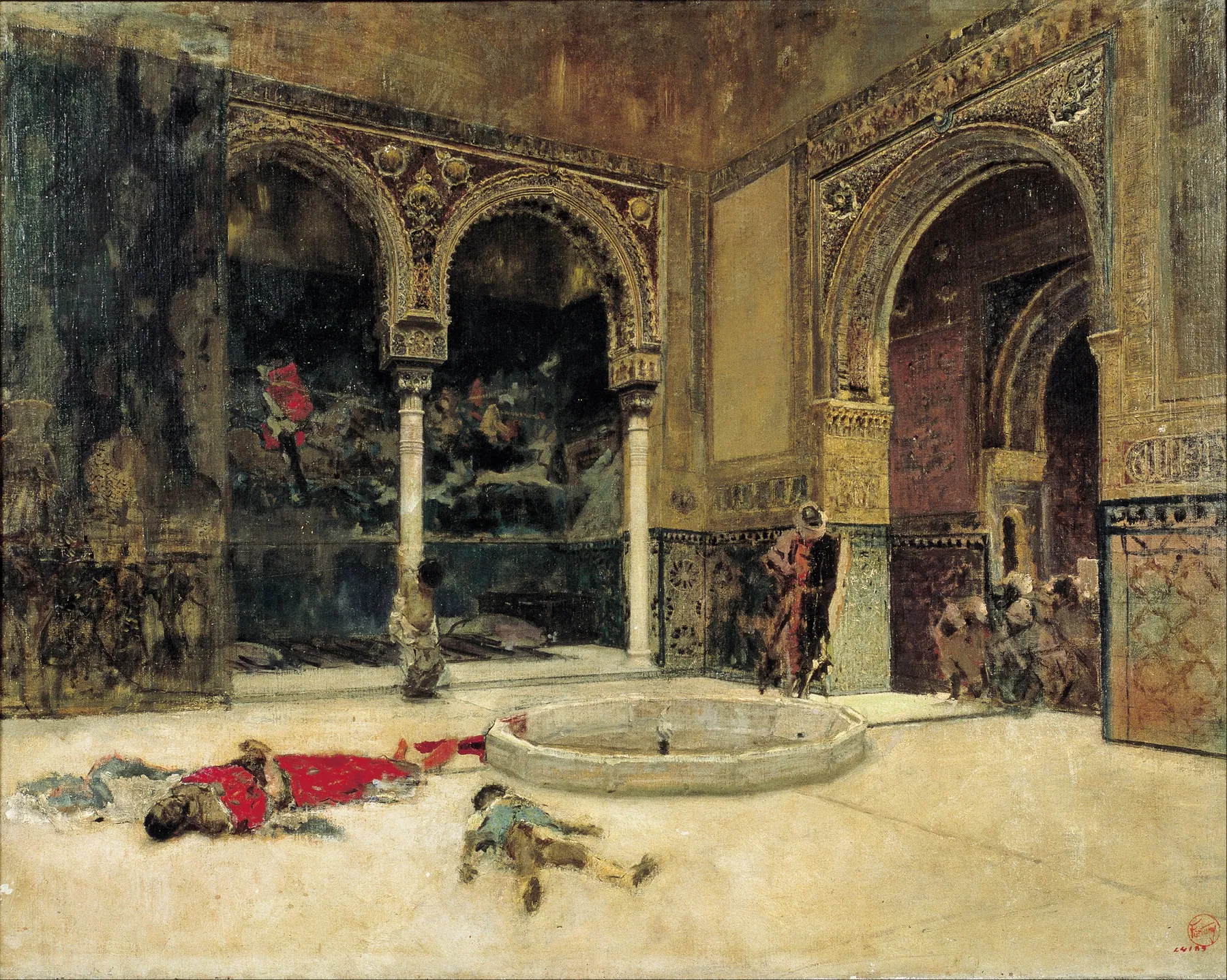 The Massacre of the Abencerrajes, by Marià Fortuny