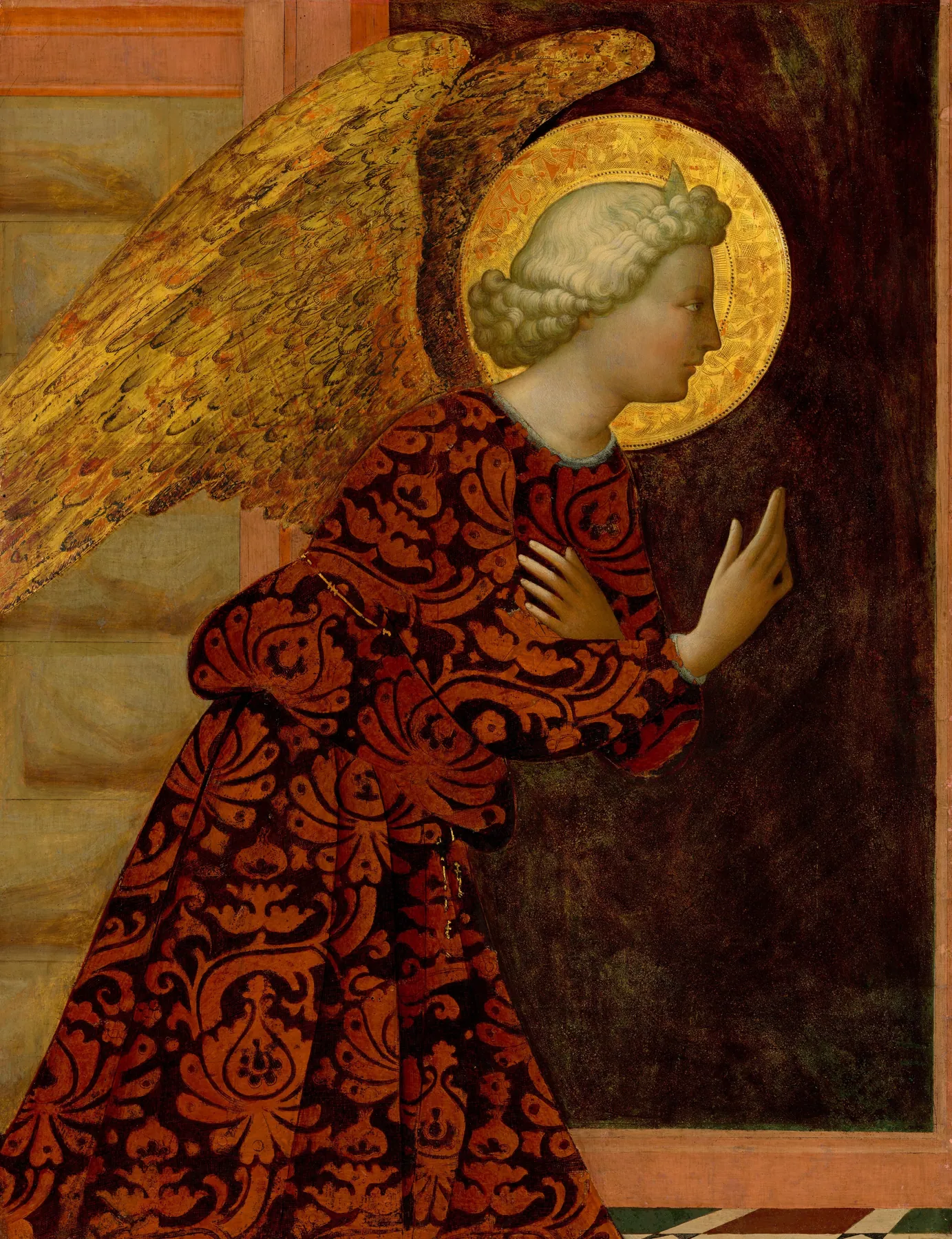 El arcángel Gabriel, de Masolino da Panicale
