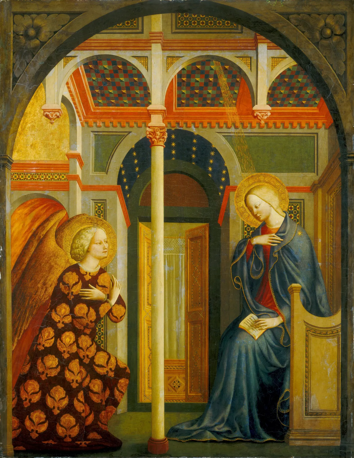 La Anunciación, de Masolino da Panicale