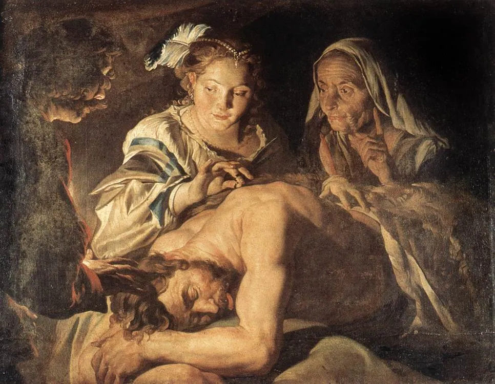 Sansón y Dalila, de Matthias Stom