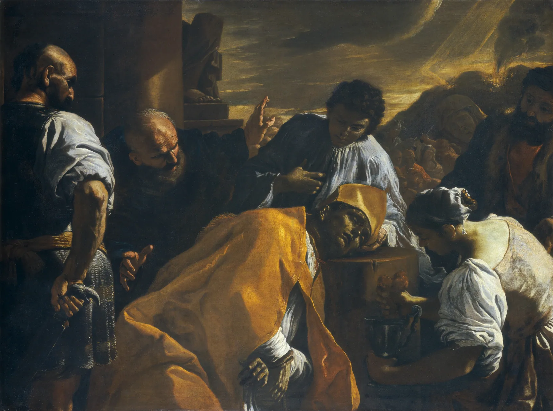 El martirio de San Jenaro, de Mattia Preti