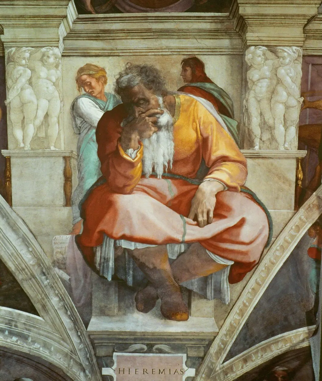 El profeta Jeremías, de Michelangelo Buonarroti