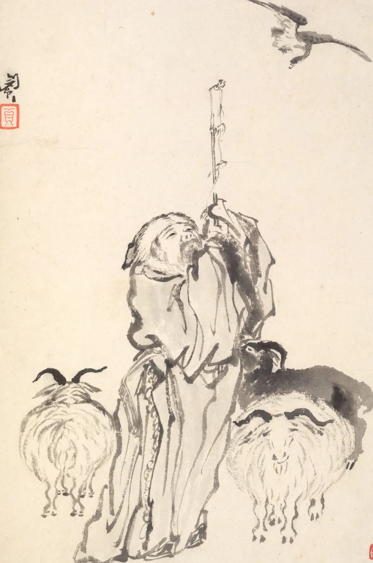 Su Wu el pastor, de Min Zhen
