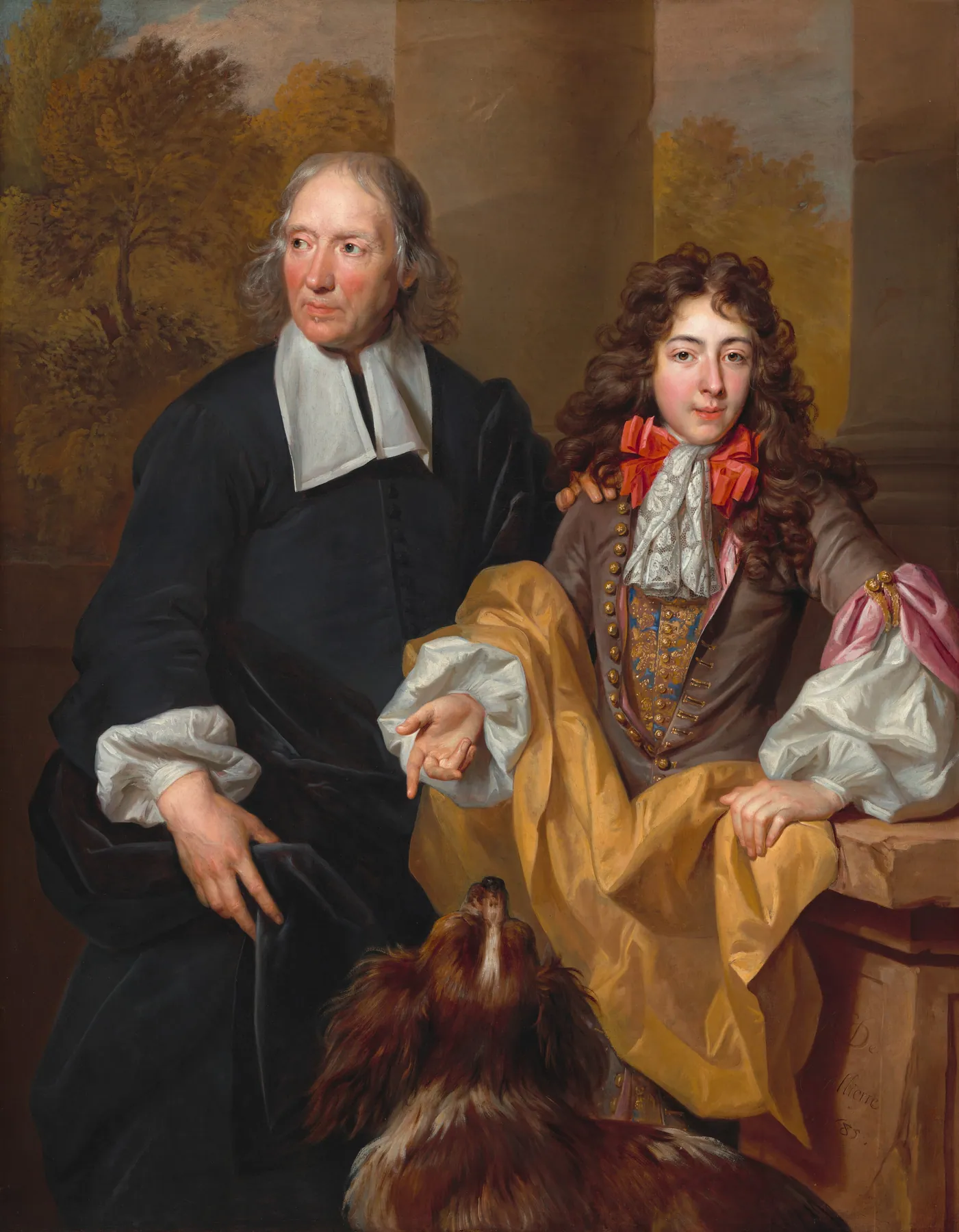 Retrato de un joven y su tutor, de Nicolas de Largillierre
