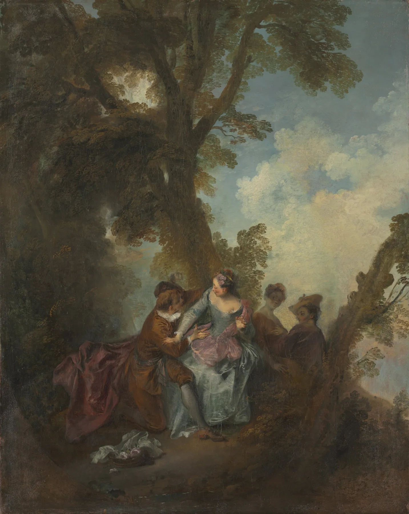 Declaración de amor, de Nicolas Lancret
