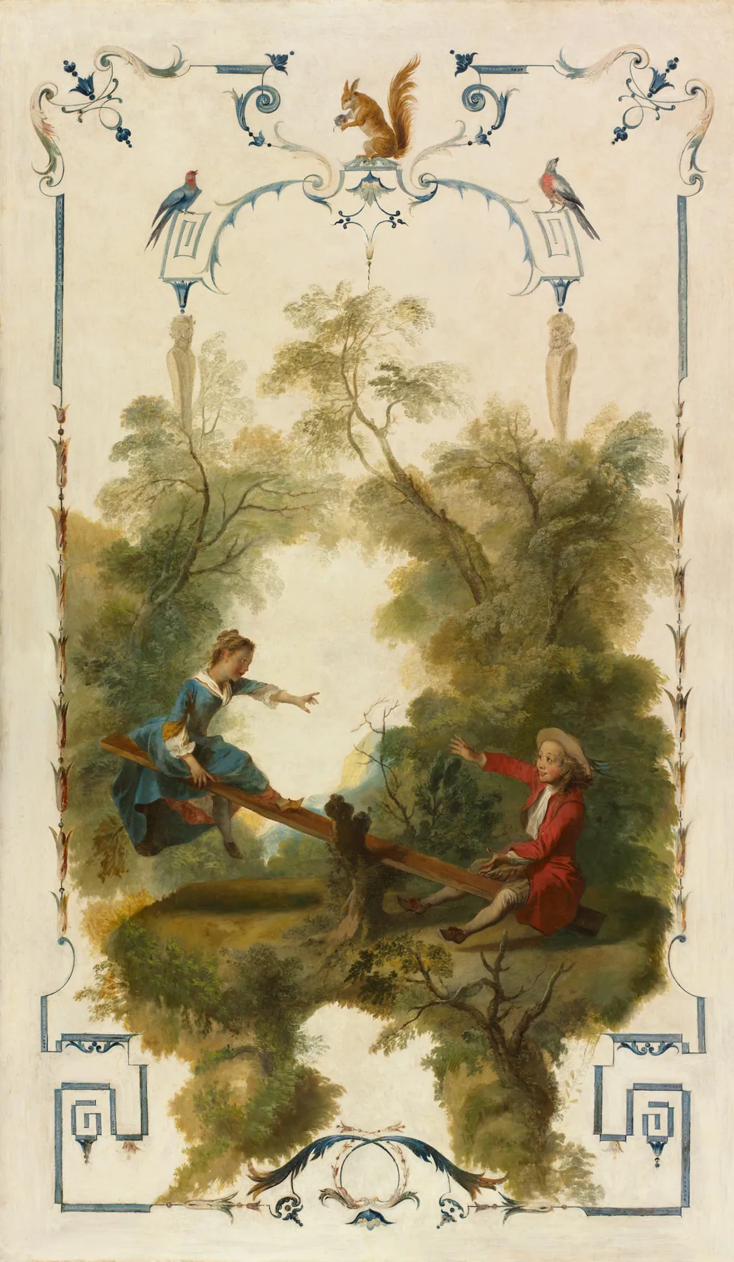 El balancín, de Nicolas Lancret
