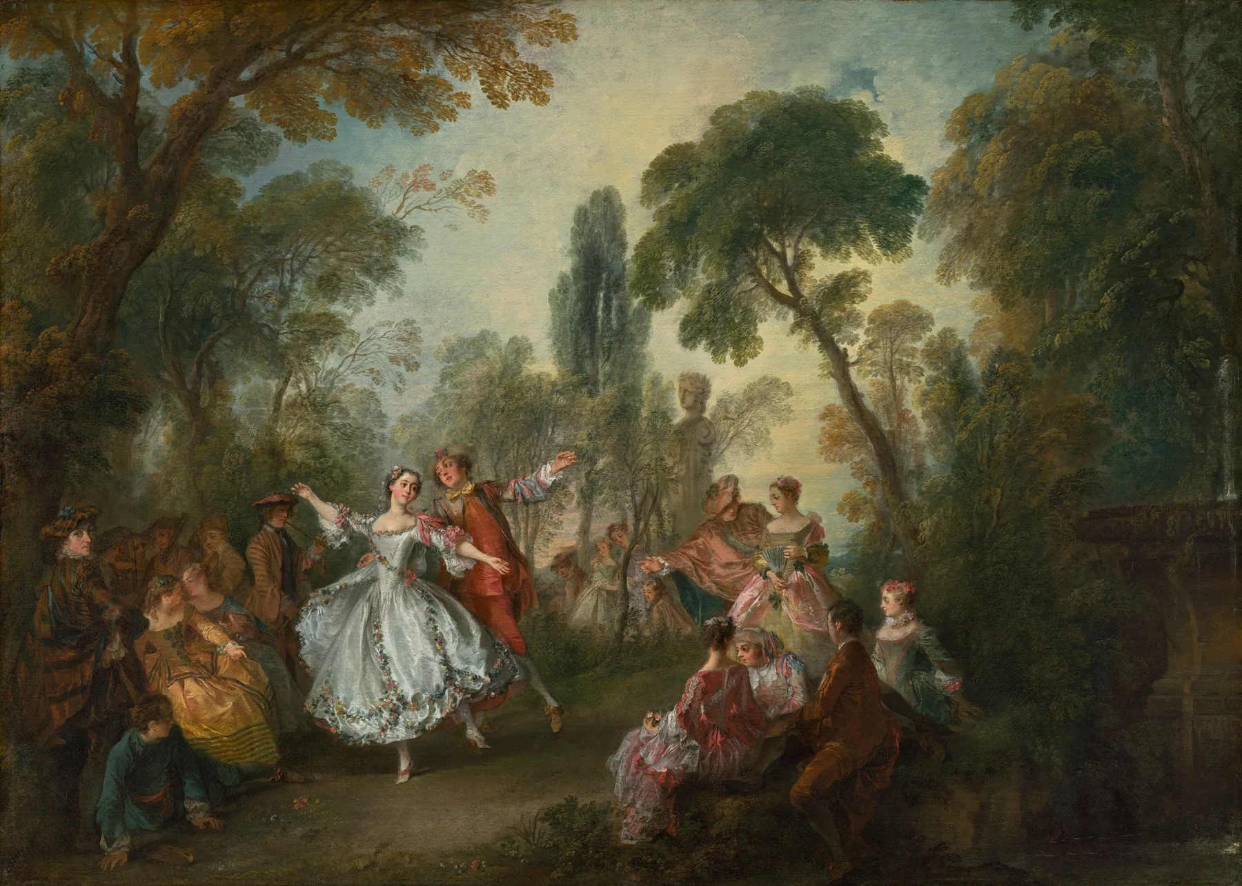 La Camargo bailando, de Nicolas Lancret