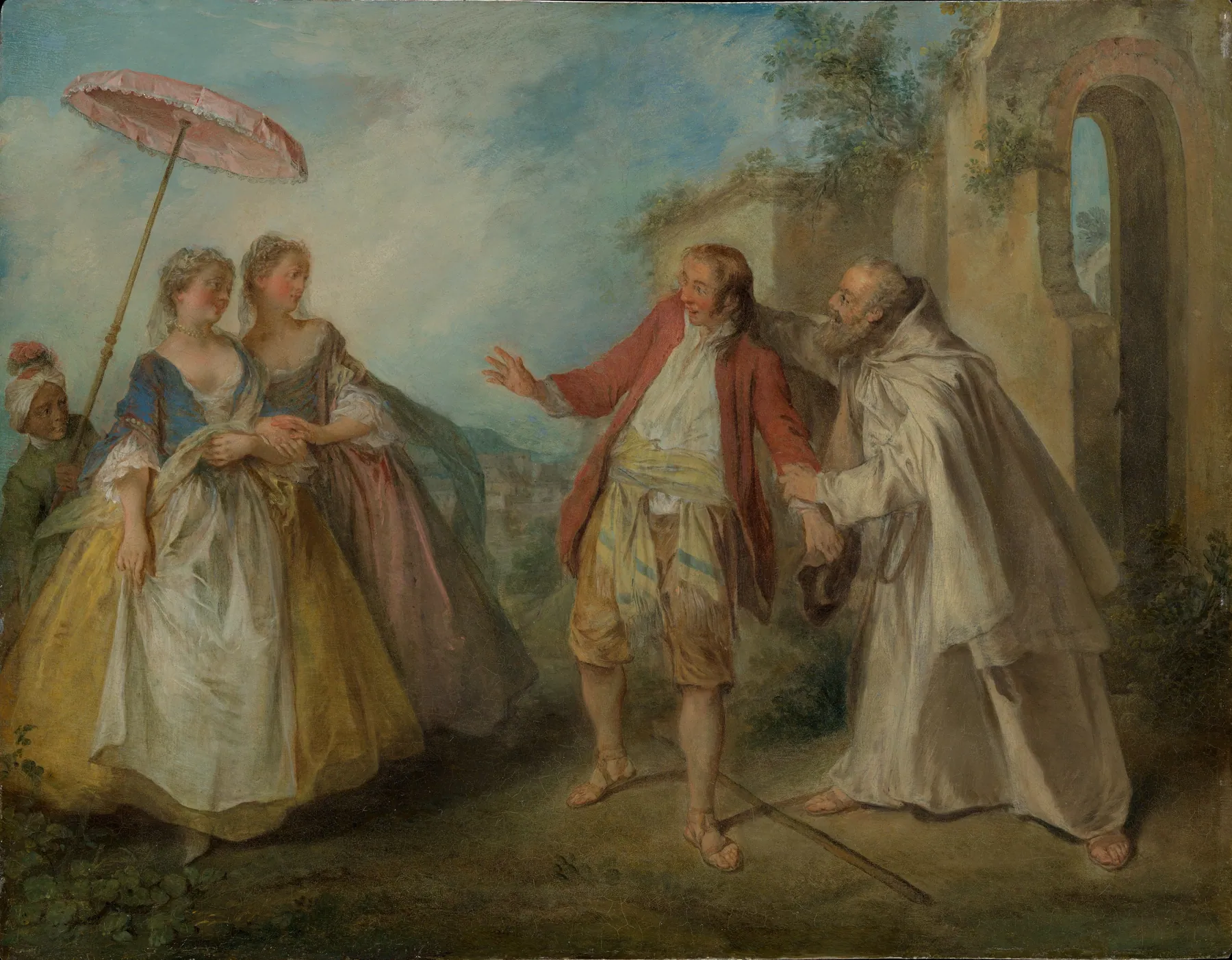 Los gansos del hermano Philippe, de Nicolas Lancret