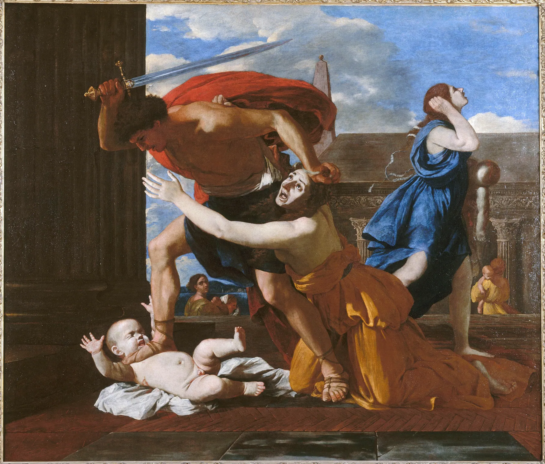 Masacre de los inocentes, de Nicolas Poussin