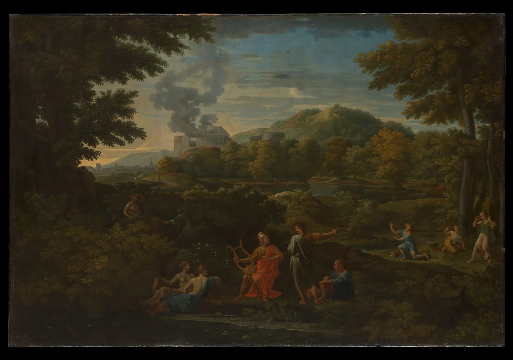 Orfeo y Eurídice II, de Nicolas Poussin
