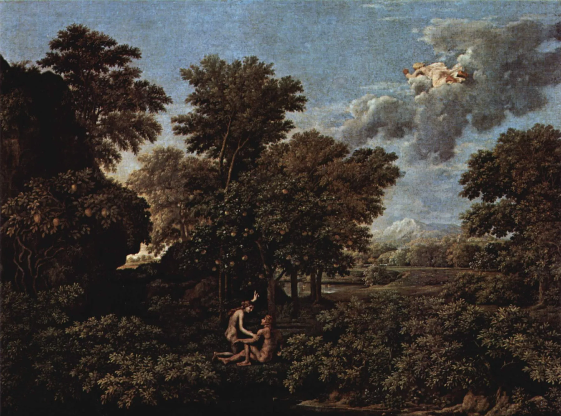 Primavera o El paraíso terrenal, de Nicolas Poussin