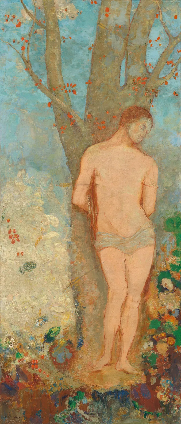 San Sebastián, de Odilon Redon